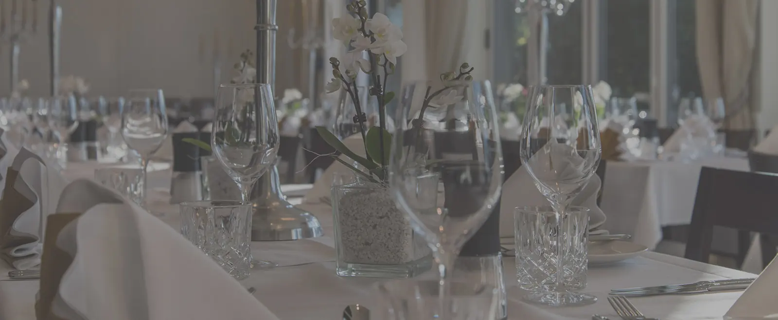 Gedeckter Tisch im Theodors Restaurant
